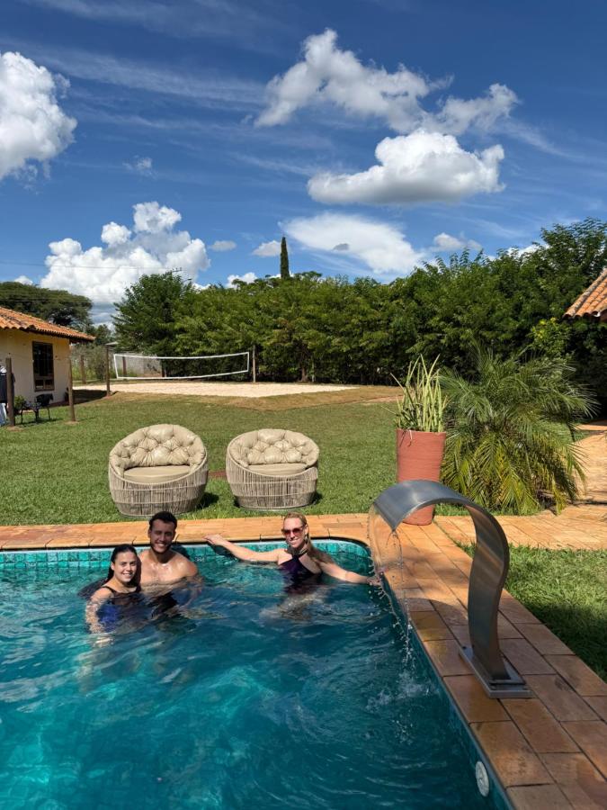 Chácara com Piscina, Hidro, Campo de futebol, Beach Tennis, Sinuca e Churrasqueira - Ferienwohnung Analândia