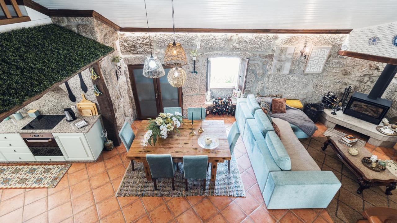 Jacuzzy Luxury Geres Stone House Villa - Ferienwohnung Valdozende