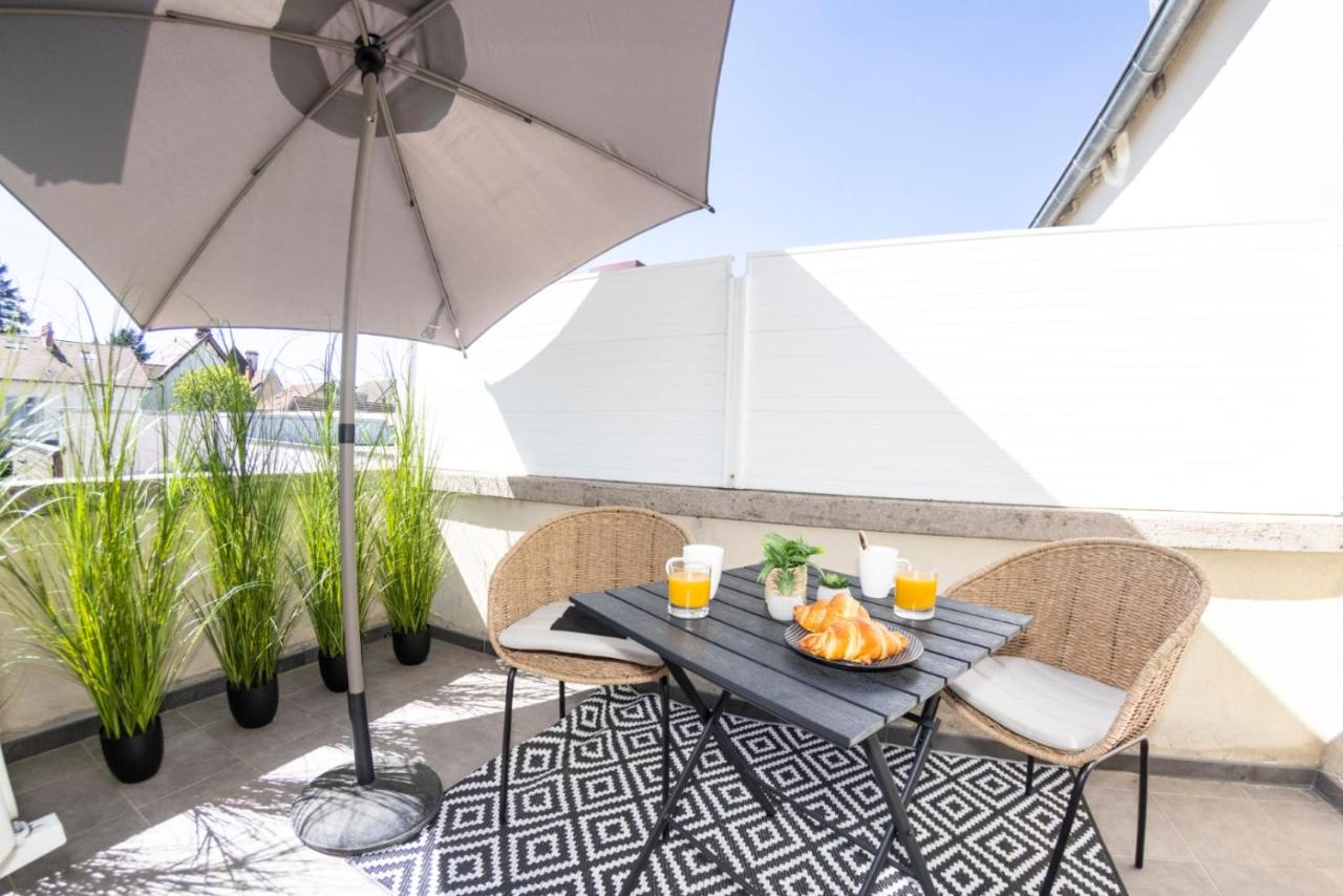 Le Carpe Diem - Détente & Bien-être - Balnéo, Sauna, CLIM, Terrasse, Parking privé - Chambres d'hôtes Dole