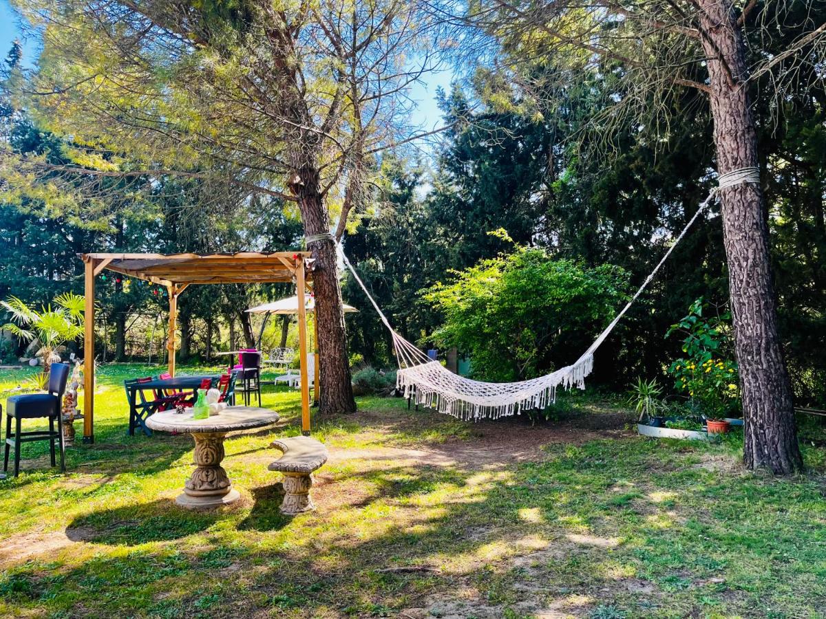 Villa 110m2, 7 pers, Jacuzzi , 3 chambres, terrain clos et arboré 2500m2 - Chambres d'hôtes Trèbes