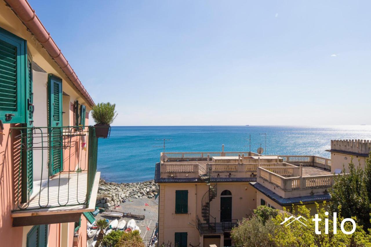 Beach 1Min | Sea View| 2BR| A/C| by Tilo - B&B Genova