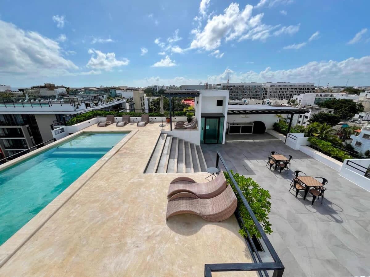 Jacuzzi in Apartment a few steps from 5th Av. - Ferienwohnung Playa del Carmen