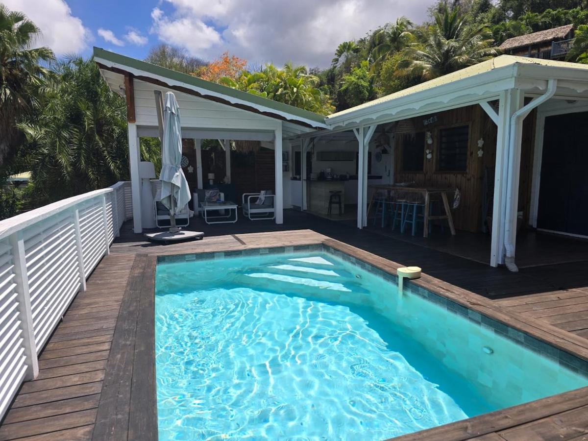 Villa perroquet vue mer avec piscine - Ferienwohnung Deshaies