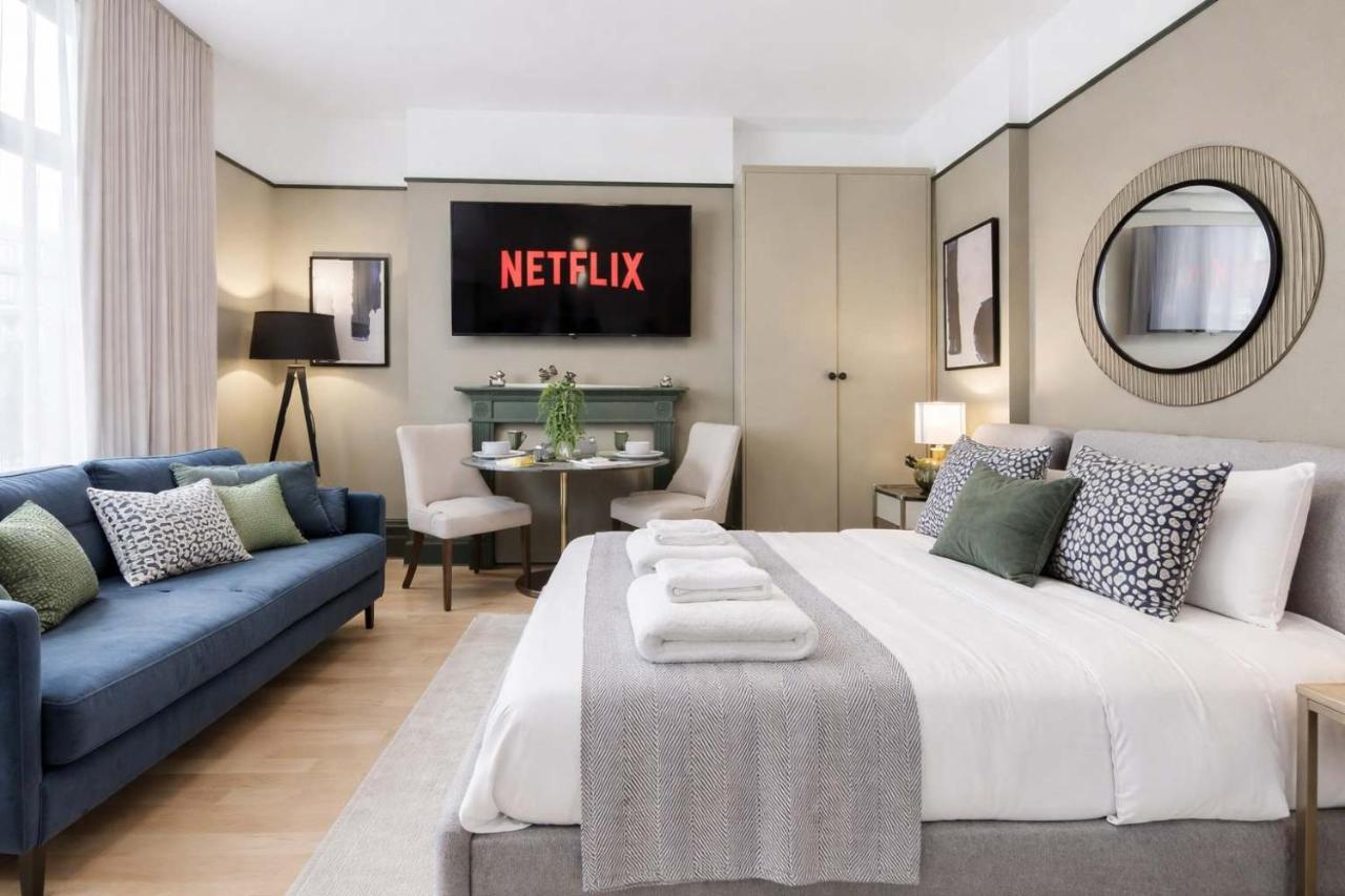 Knightsbridge Lux Studio - Prime Location - B&B London