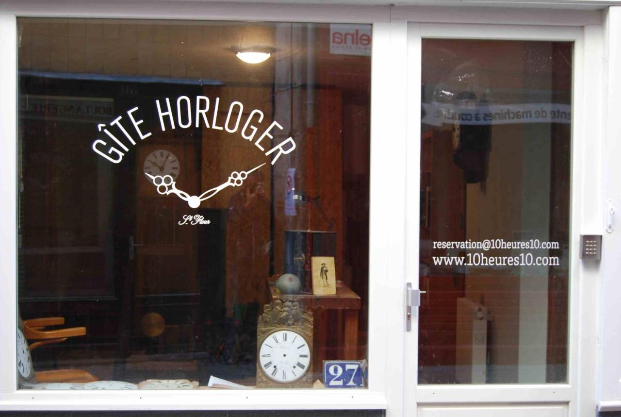 10 heures 10, l'appartement de l'horloger - B&B Saint-Flour
