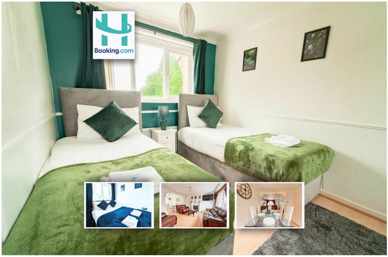 Modern 3BR Home by Hyped Properties Ideal for Groups & Contractors Near Birmingham Airport with Garden & Driveway Parking - Chambres d'hôtes Birmingham