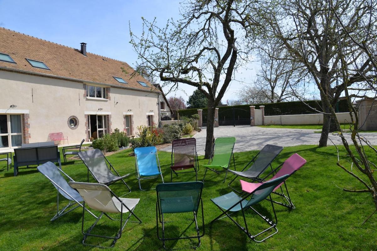 Gîte LA MELINOTHE - 12 personnes - Grand gîte de charme indépendant 5 étoiles - Chambres d'hôtes Paisy-Cosdon