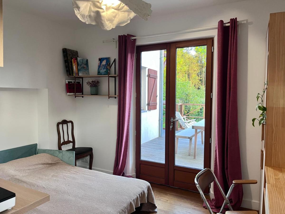 Studio avec terrasse 10mn gare Biarritz, le camino Frances - B&B Arrangoitze