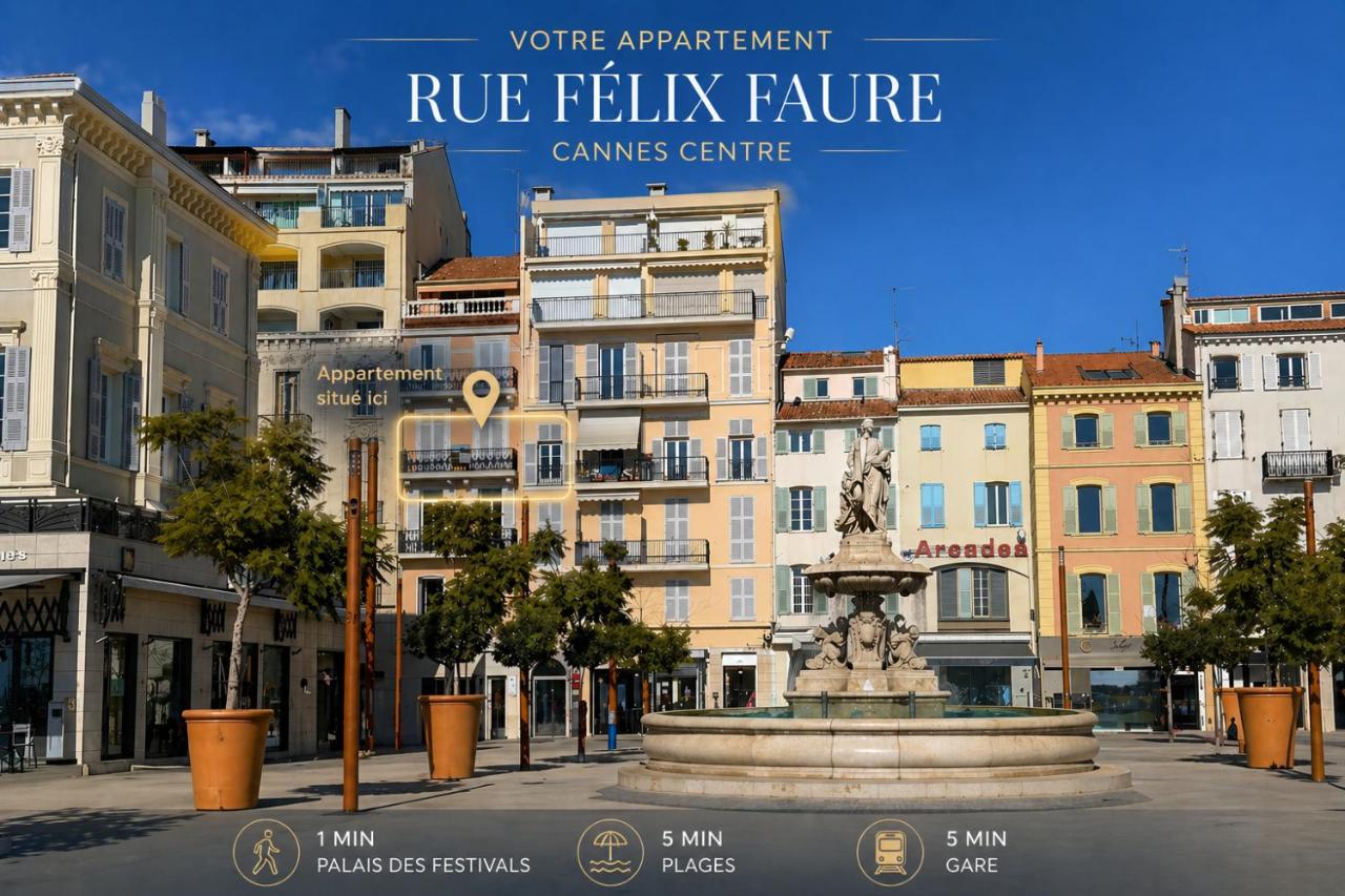 DELUXE SEAVIEW BALCONY - 2 min PALAIS & BEACH - Ferienwohnung Cannes
