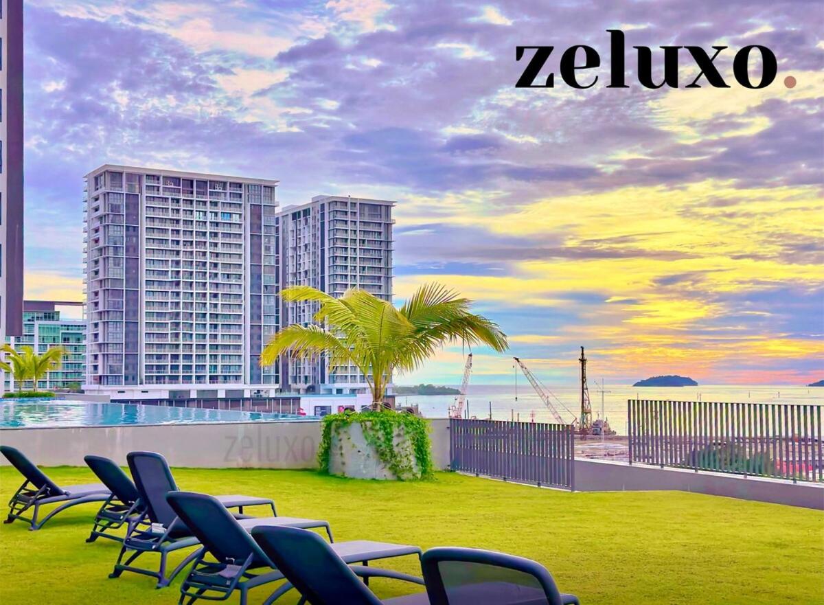 #4 Jesselton Quay City Pads Seaview by Zeluxo - Chambres d'hôtes Kota Kinabalu