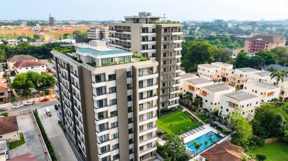 Luxury 2 Bed at The Bantree - Pool, Gym, Airport Residential - Chambres d'hôtes Accra