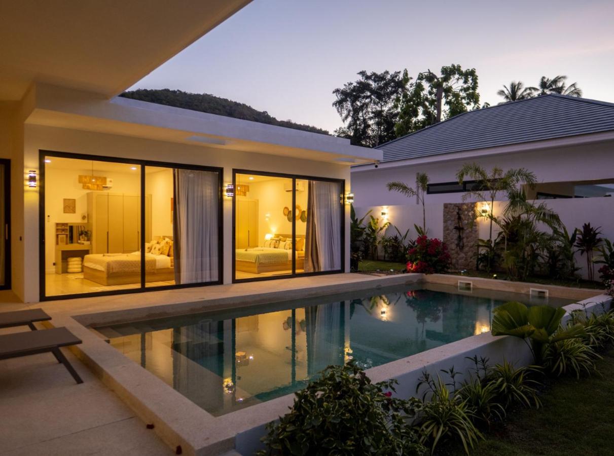 Tropical 3Br Pool Villa Blanco Near Fisherman's - Chambres d'hôtes Bo Phut Beach