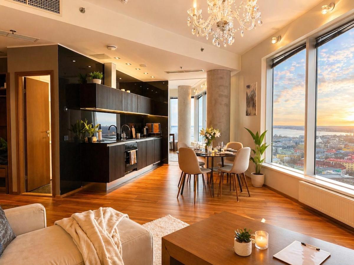 Panoramic Sea View Studio Apartment on 19th Floor - B&B Tallinn