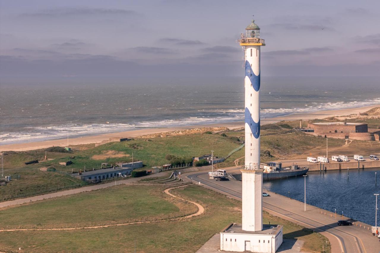 Top uitzicht luxe appartement DUNES met terras POOL & GYM - Ferienwohnung Ostende