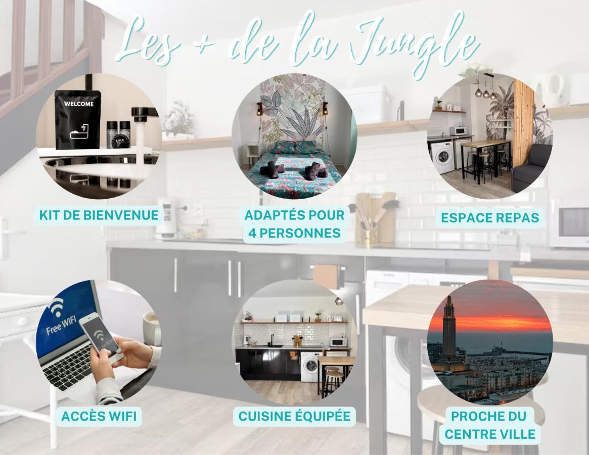 Dalikyda - La Jungle - Duplex - proche de la Gare - B&B Le Havre
