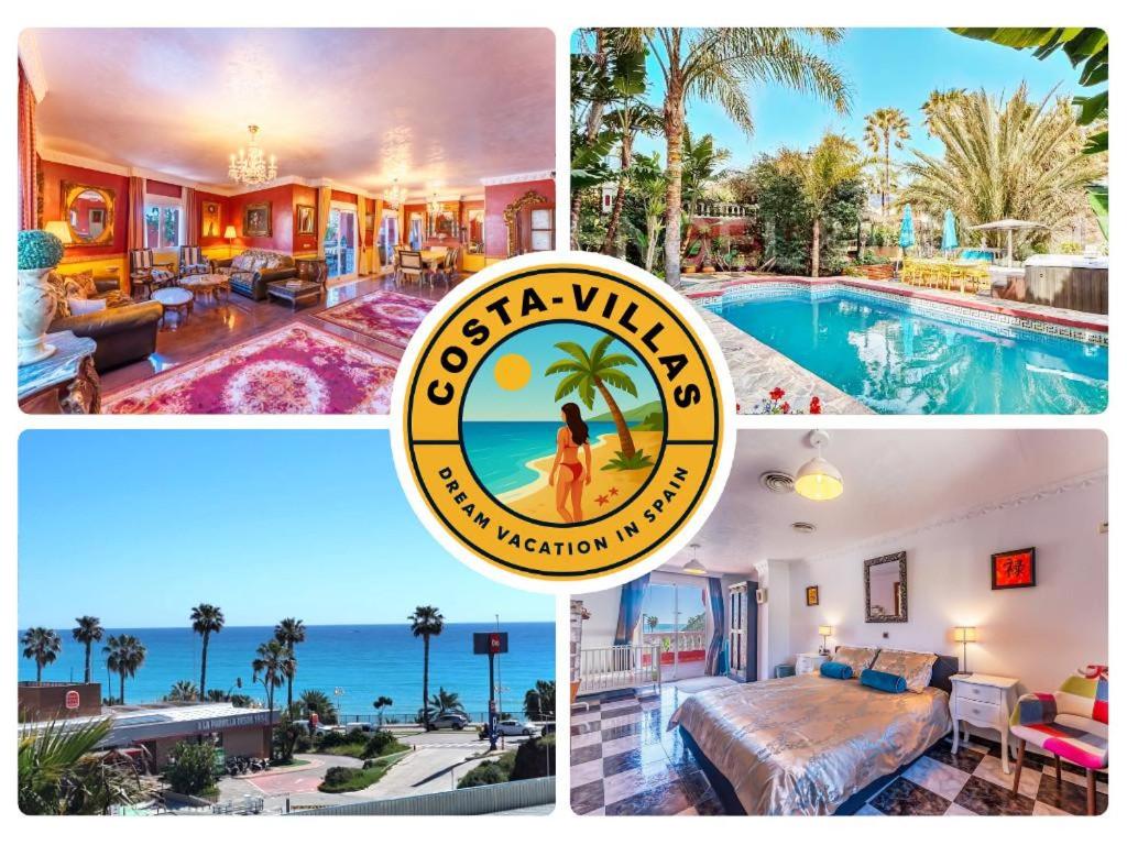 Majestic Villa by the Beach Heated Private Pool & Jacuzzi - Ferienwohnung Benalmádena