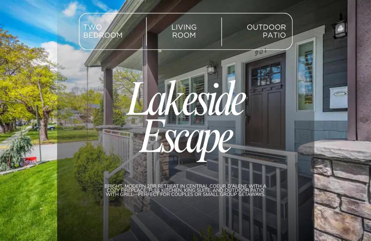 4BR Retreat Near Downtown 2 Kitchens Sleeps 11 - B&B Coeur d'Alene