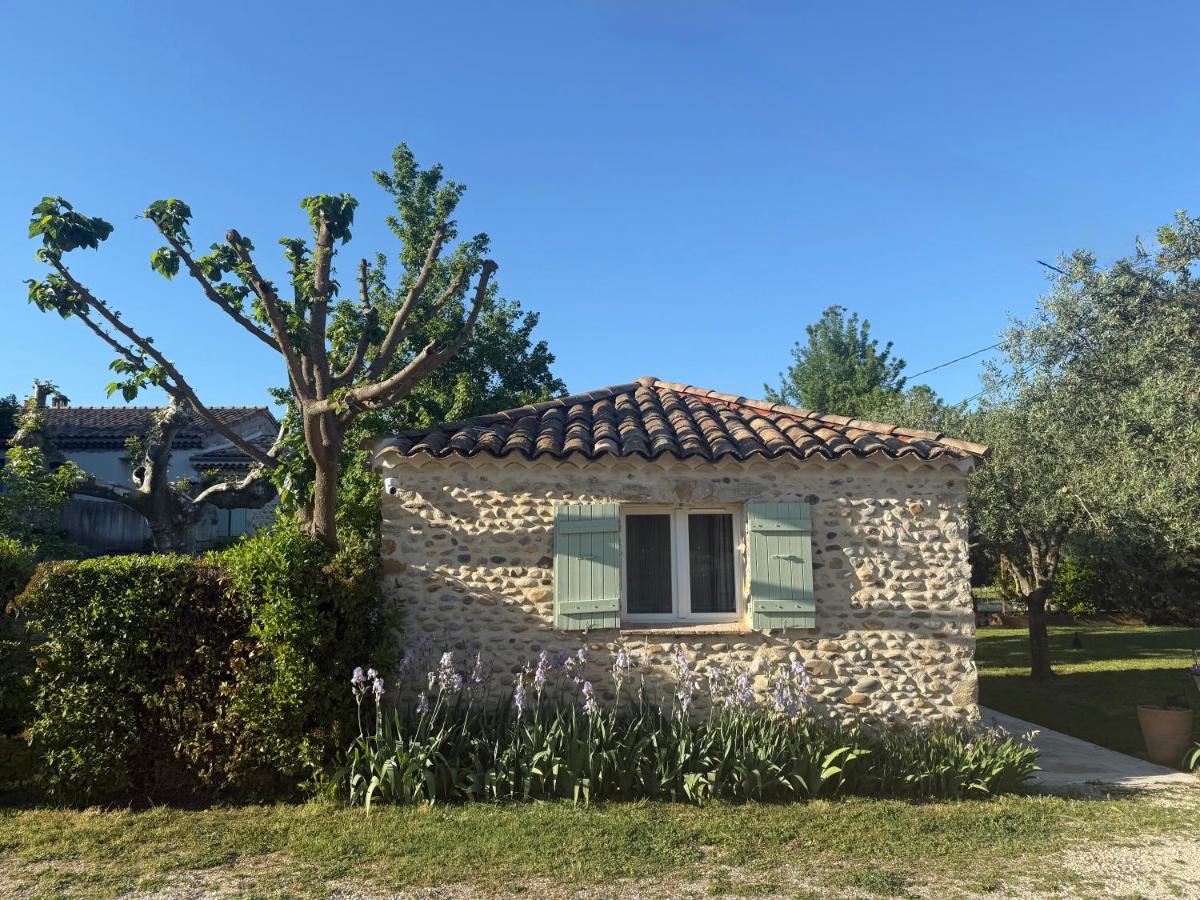 Maisonnette indépendante au calme, grand jardin ombragé dans la plaine agricole - Chambres d'hôtes Châteauneuf-du-Rhône