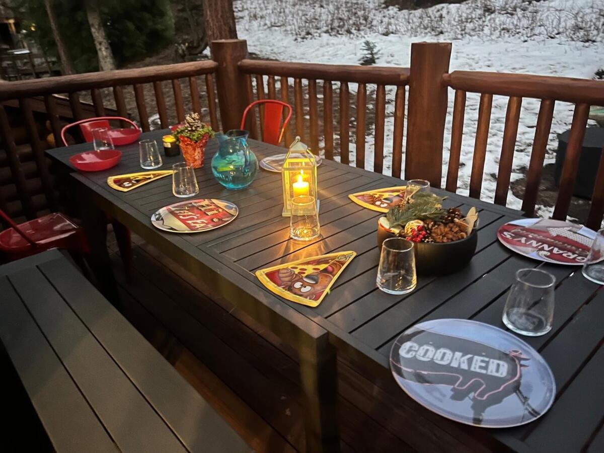 Modern Log Home-Walk2Slopes&Trails-Spa-Arcade-EVch - B&B Big Bear Lake