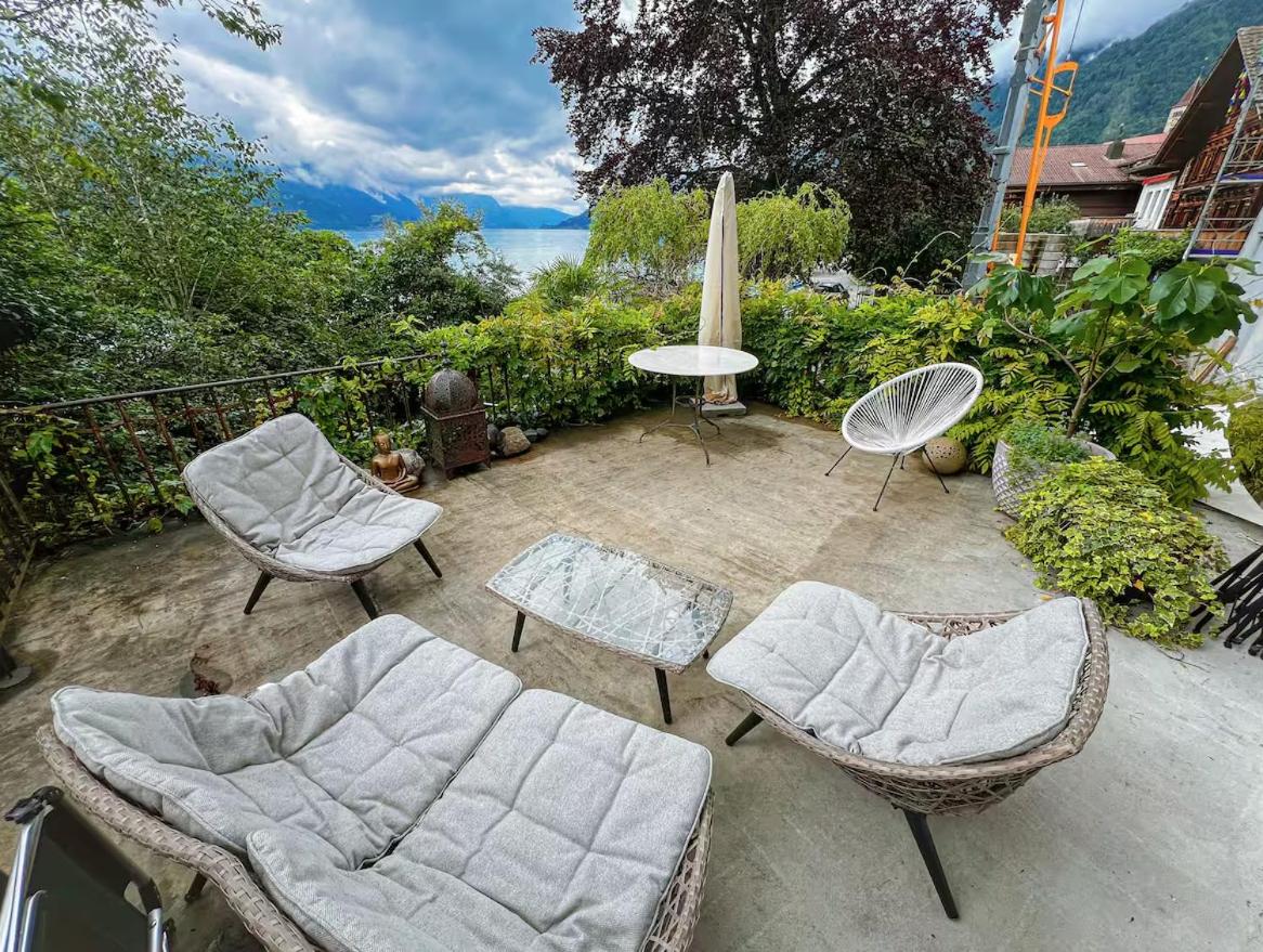 Atemberaubende Ferienwohnung direkt am See - Ferienwohnung Brienz