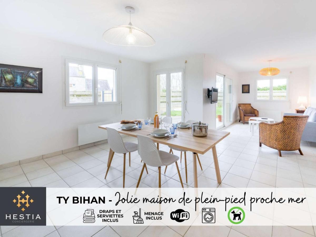 TY BIHAN - Charmante maison de plein-pied proche mer - B&B Ploudalmézeau