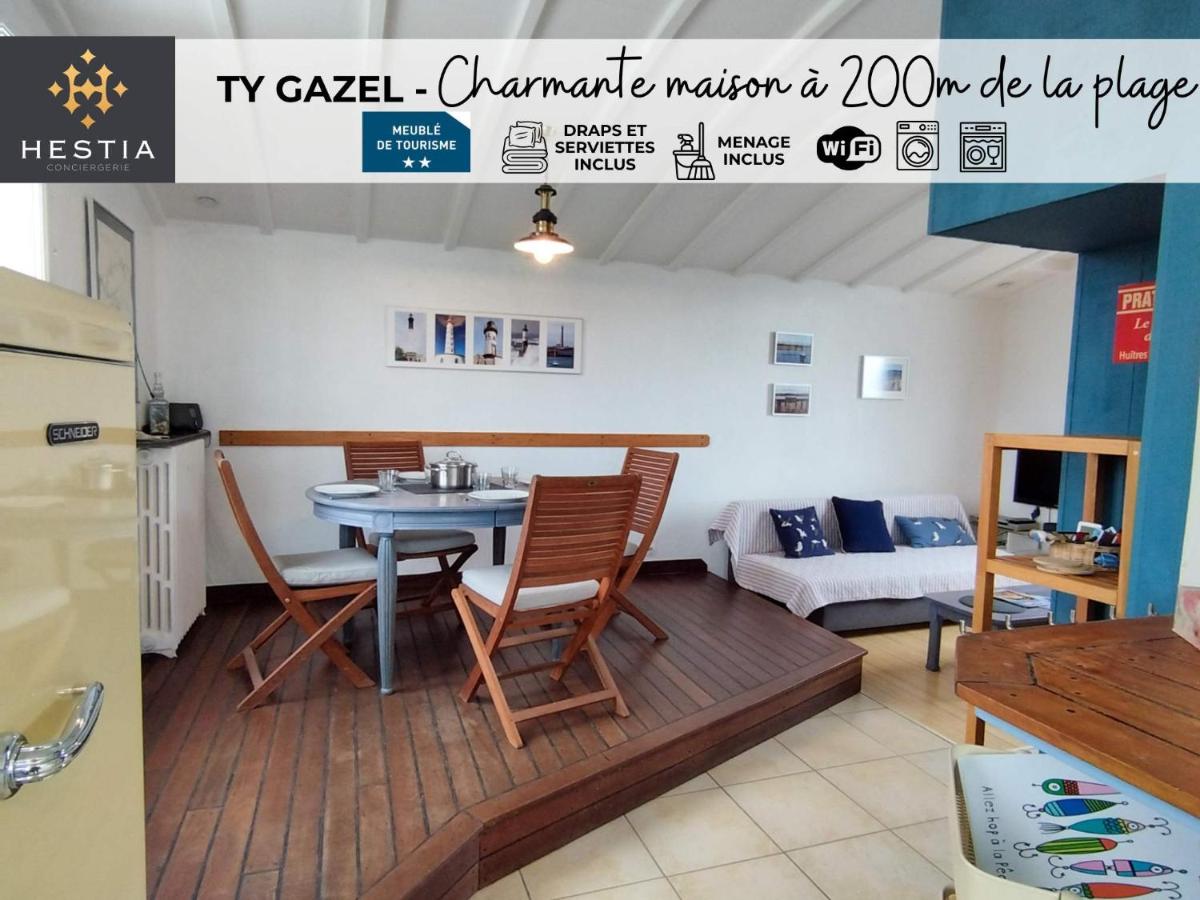 TY GAZEL - Charmante maison a 200m de la plage - Chambres d'hôtes Saint-Pabu
