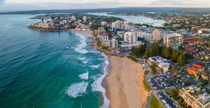 Casa Del'Mare Cronulla Beachfront w Ocean Views - B&B Corinella