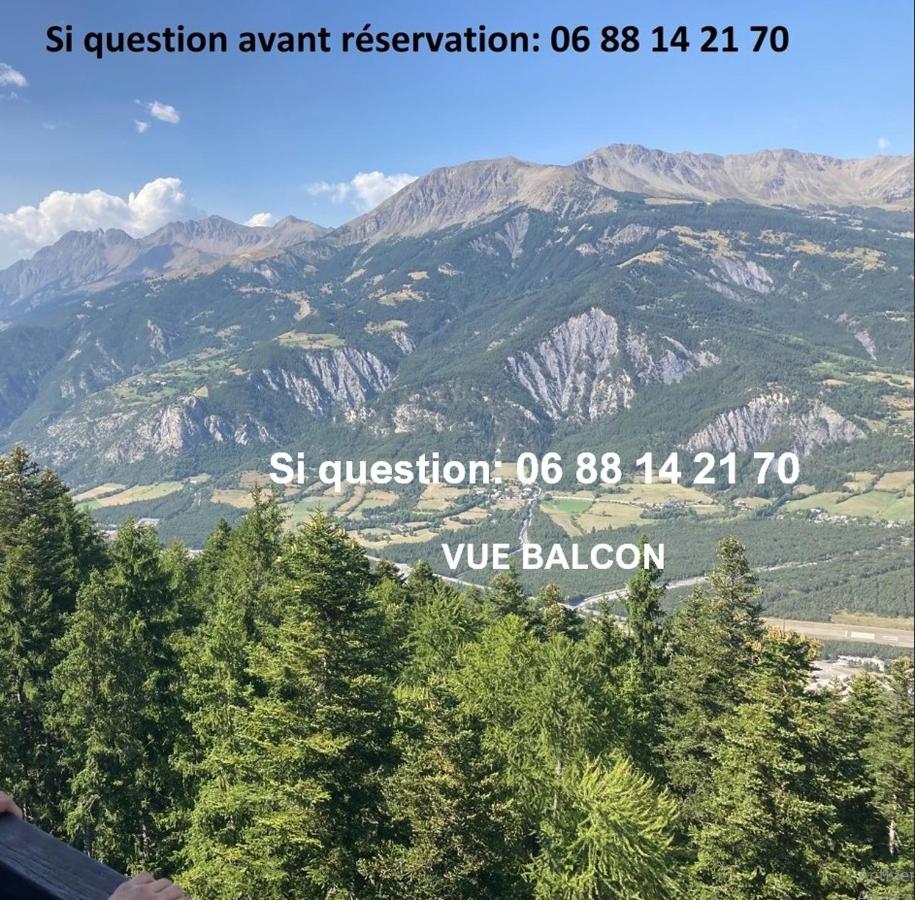 Studio standing PRALOUP 1600 dernier étage 4 personnes Vue époustouflante PREMIUM - Chambres d'hôtes Uvernet-Fours