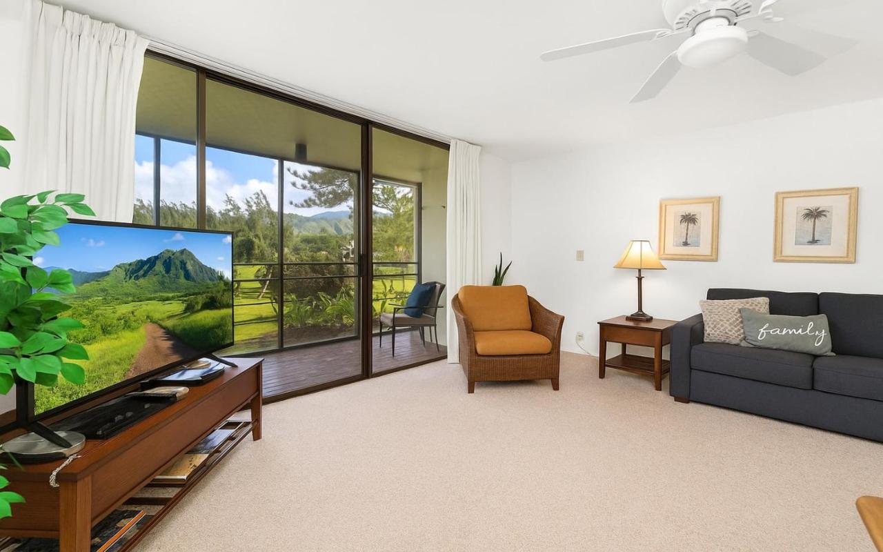 KBM Resorts FREE CAR Kuilima Estates 1-Bedroom Condo with Golf Course view Inside Turtle Bay KUL-E117 - B&B Kahuku
