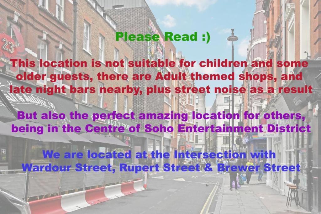 Elegant Apartment & Magical Central Soho Location - Adults Only No Children - Busy Central Area - Two Bedrooms - Stairs Access - Chambres d'hôtes Londres