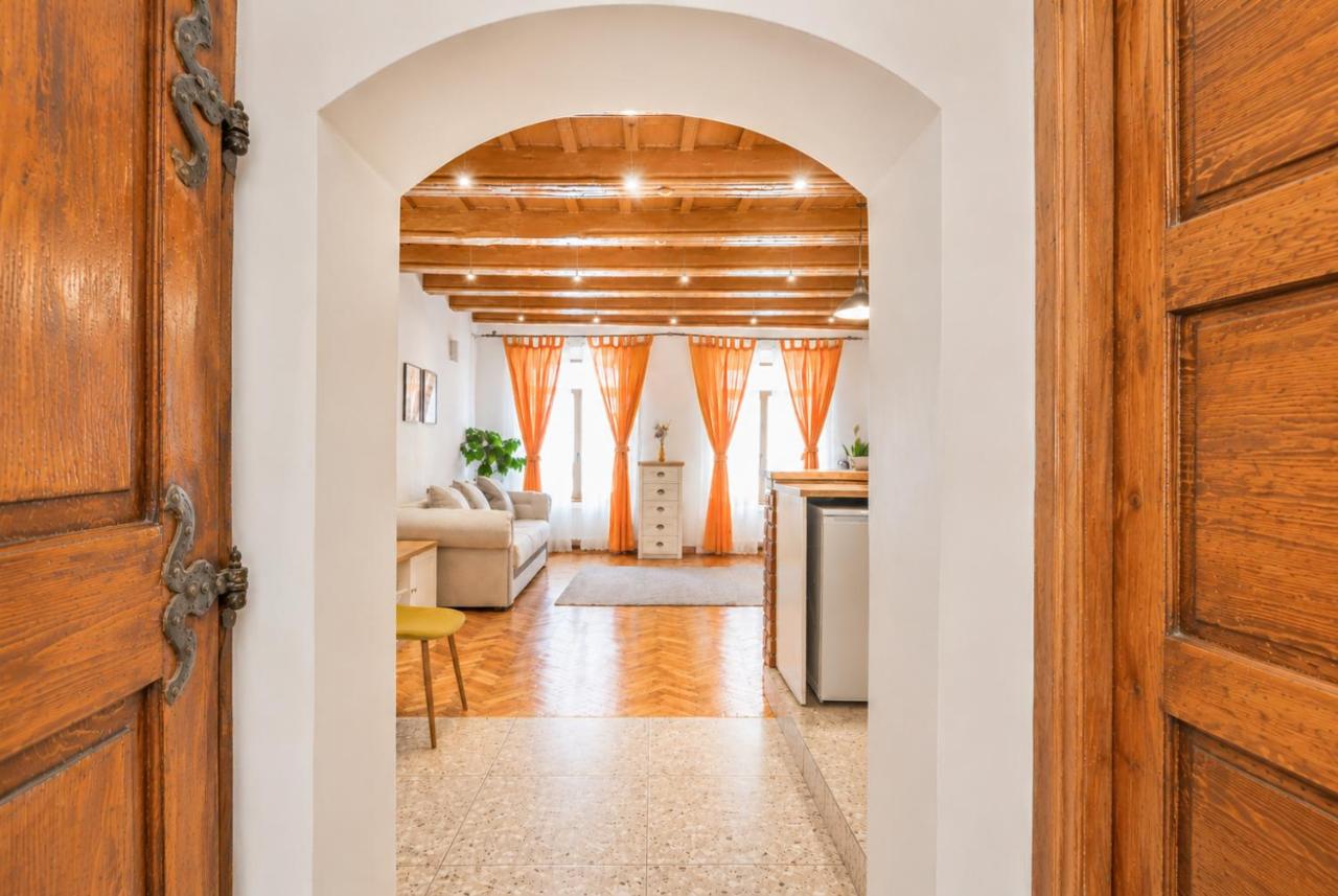 Charming Apartment - Heart of Brașov Poarta Schei - Chambres d'hôtes Braşov