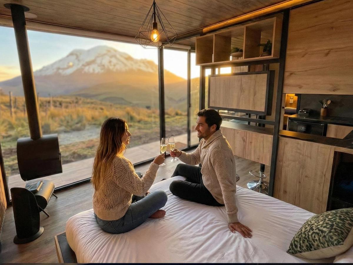 Tiny house, comfort and peace facing Chimborazo - B&B Riobamba