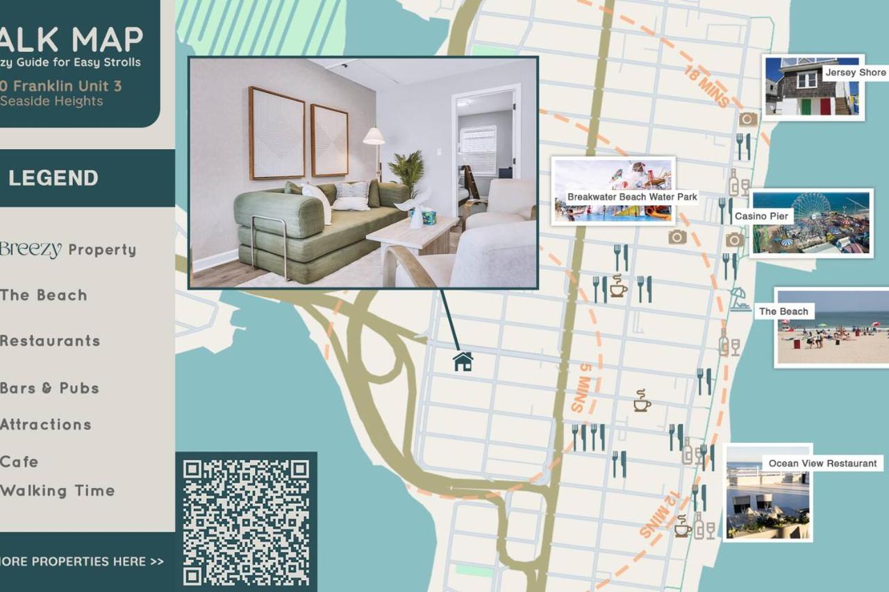 Keurig | Linen&Towels | Fast WIFI | Full Kitchen - Ferienwohnung Seaside Heights