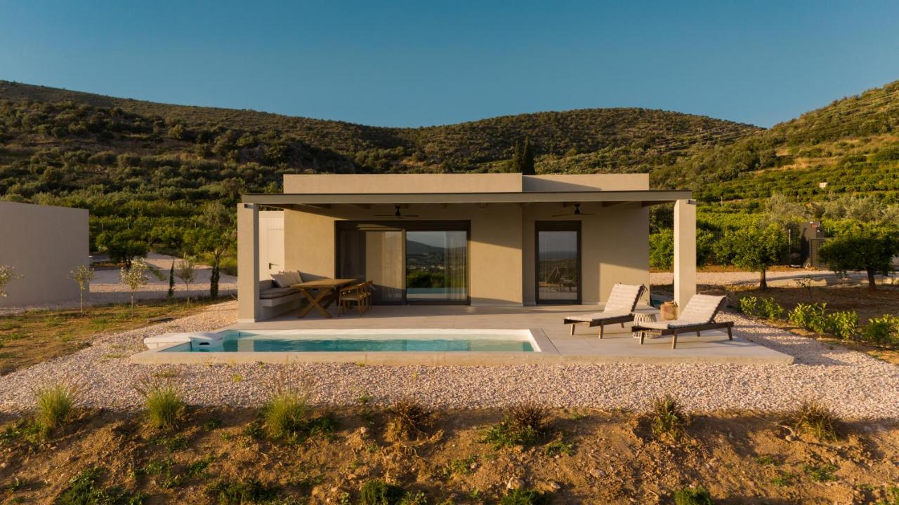 Citrus Villa with Pool and Sea View near Nafplio - Ferienwohnung Drepanon