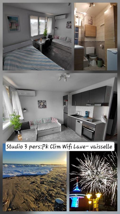 Palavas Beau studio avec Parking Climatisation - Chambres d'hôtes Palavas-les-Flots