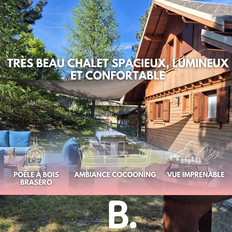 Chalet lumineux et spacieux entre Risoul Vars et les stations du Queyras - B&B Guillestre