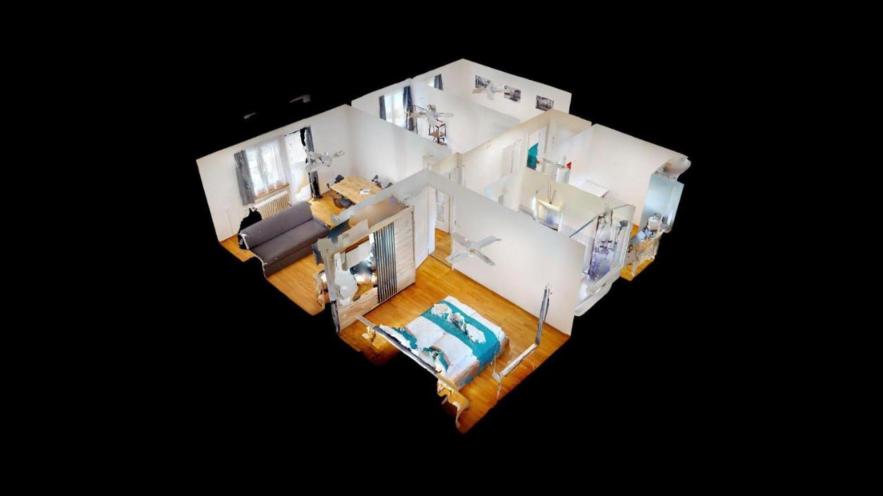 4 Zimmer Wohnung mit Balkon - Solution-Grischun - Chambres d'hôtes Coire