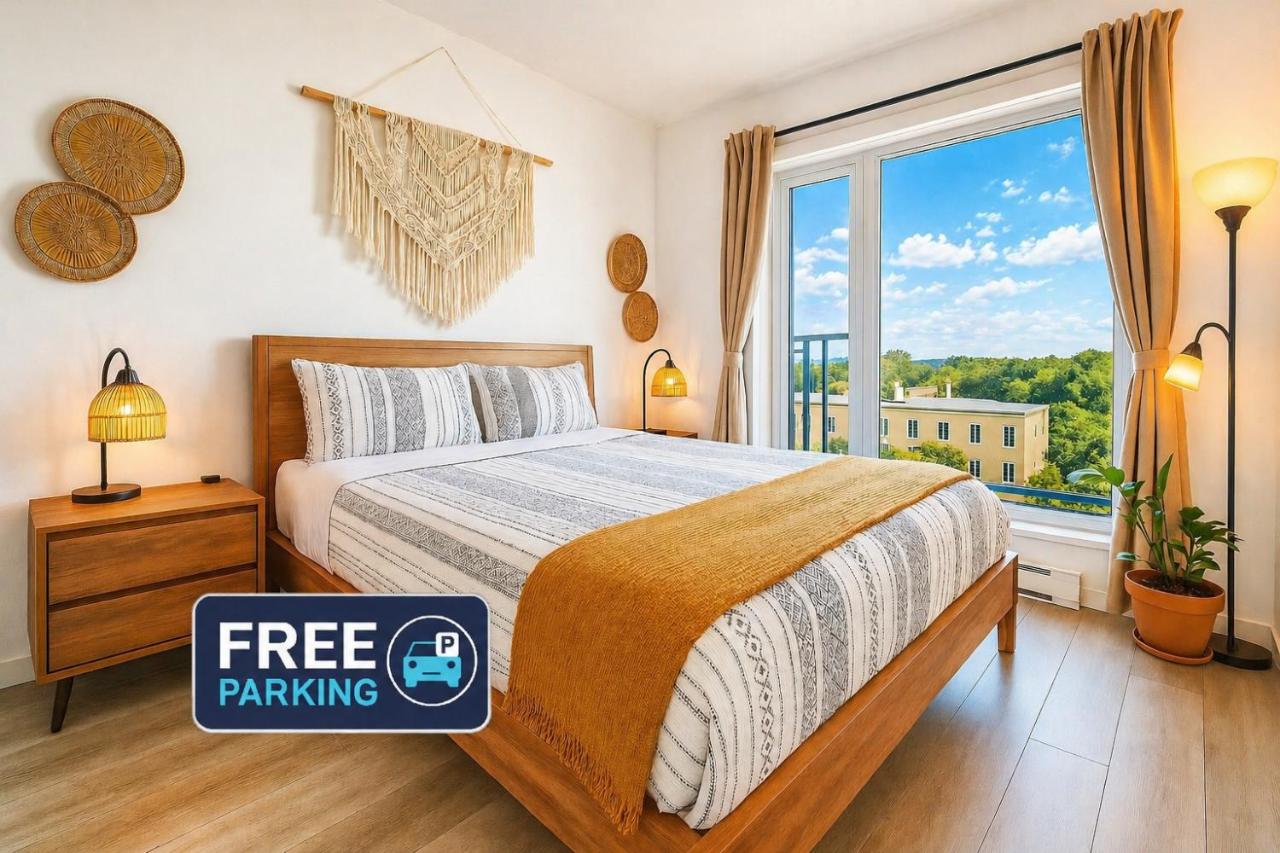 Penthouse With FREE indoor Parking Downtown - B&B Québec