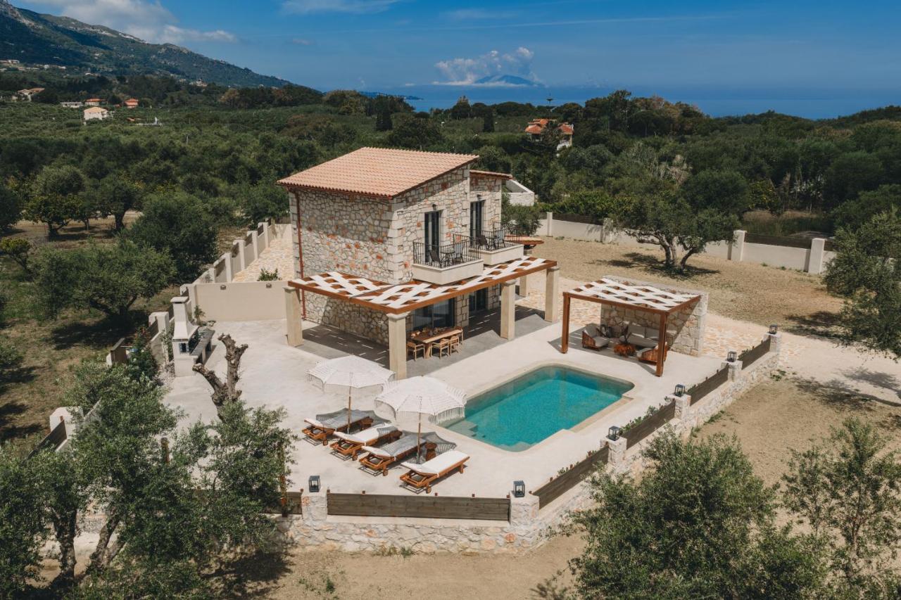 Bedrock beachside villa with private pool - B&B Vasilikos