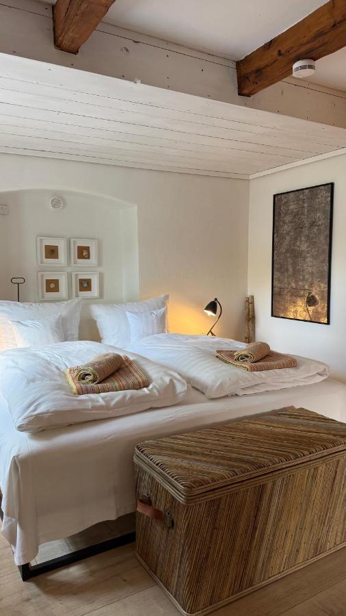 Designer Ferienwohnung Lykkegård im ehemaligen Weinspeicher nahe St Peter Ording und der Nordsee - B&B Tönning