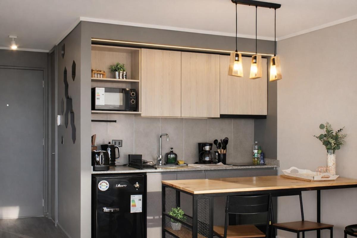 Studio with balcony - Movistar Arena W603 - B&B Santiago del Cile