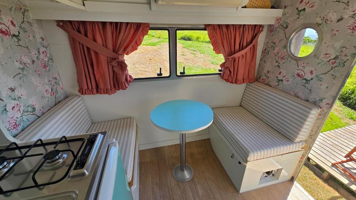 Trailer no topo da montanha com vista panorâmica - Ferienwohnung Caçapava