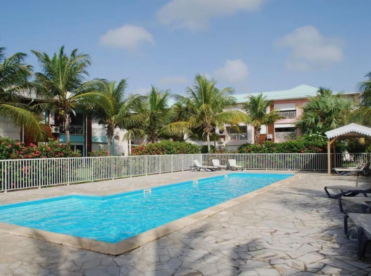 T2 Corail sur la plage pied ds sable - Ferienwohnung Saint-François