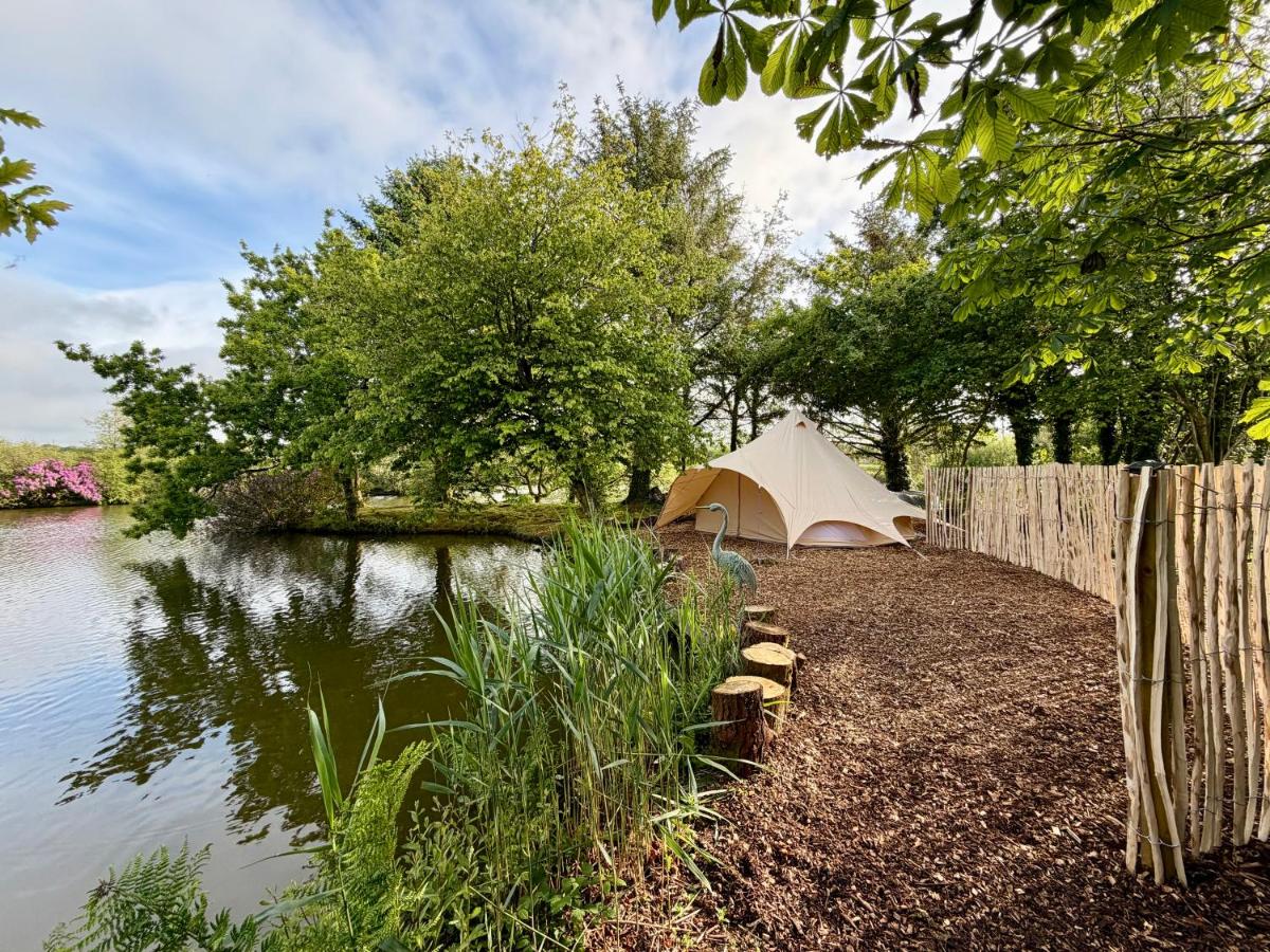 Heron Luxury Bell Tent at Tregonetha Lake with Private Fishing Peg - Ferienwohnung Saint Columb Major