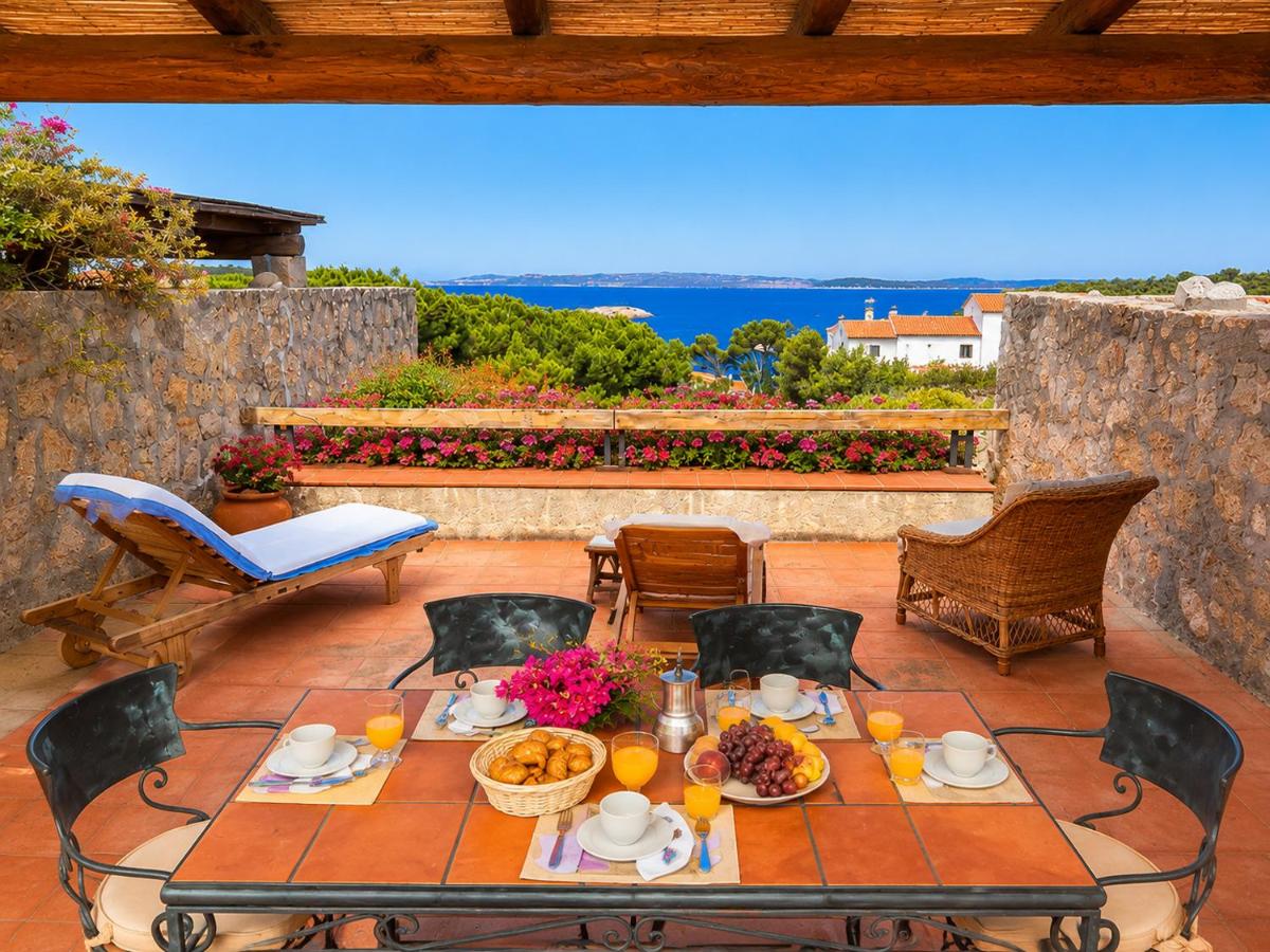 Amazing Sea View Terrace A with Pool 70m from the Beach - Ferienwohnung Baia Sardinia