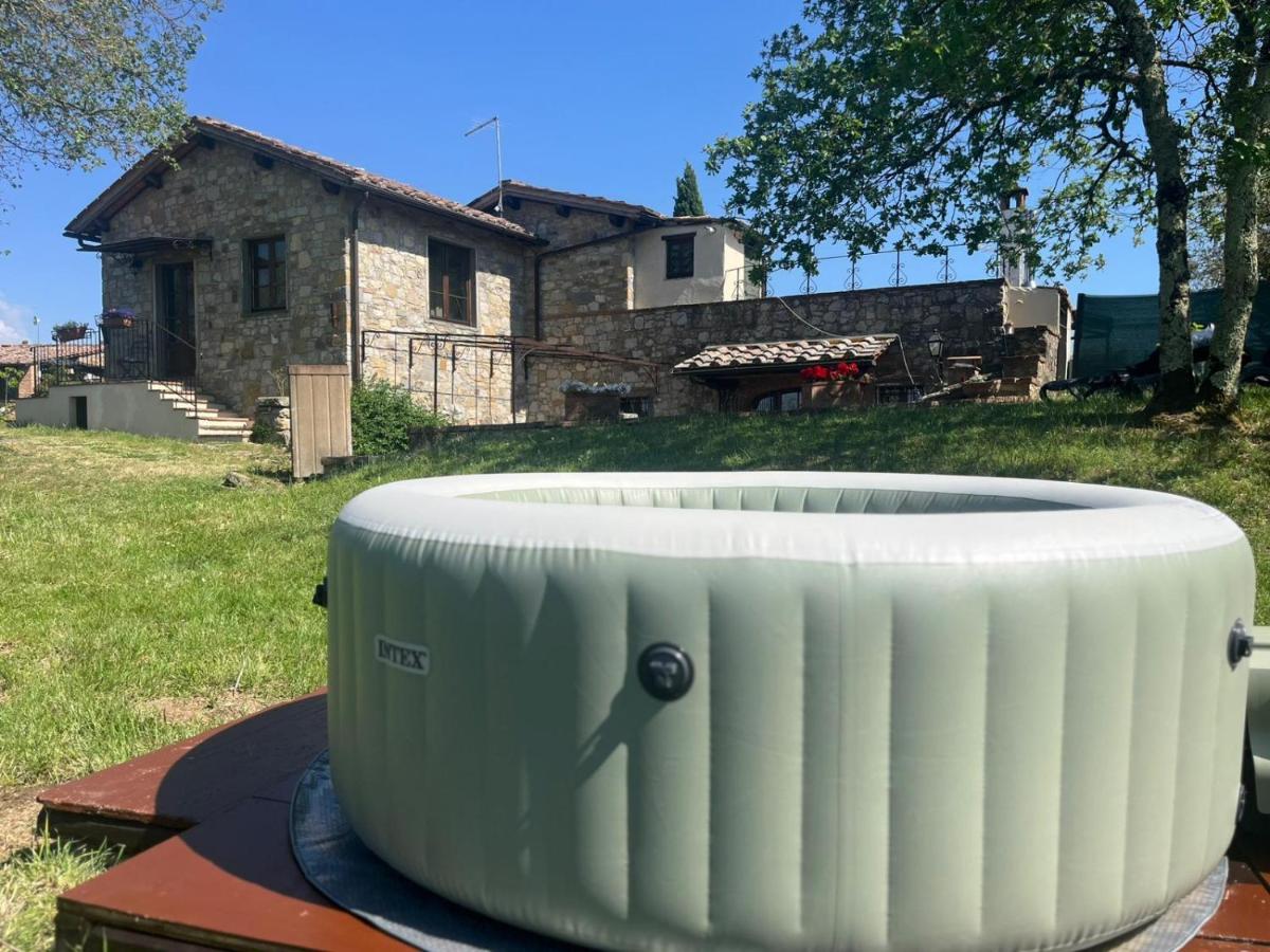 La finestra sul Chianti - house with Jacuzzi - Ferienwohnung Radda in Chianti
