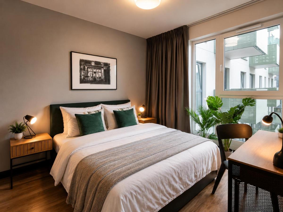 Rezydencja Fuzja z Klimatyzacją - Bliskość Piotrkowskiej w Sercu Łodzi - B&B Łódź