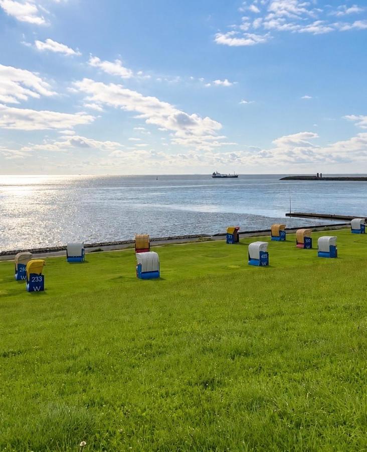 2-Zimmer-Wohnung an der Nordsee direkt am Deich - Ferienwohnung Cuxhaven
