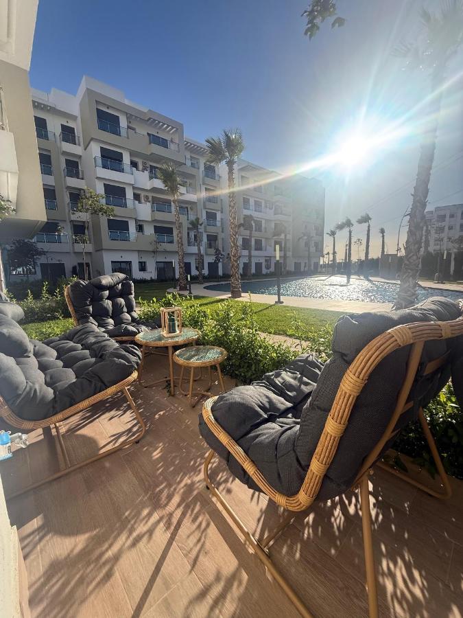Appartement de luxe avec vue et acces sur piscine - Chambres d'hôtes Bouznika