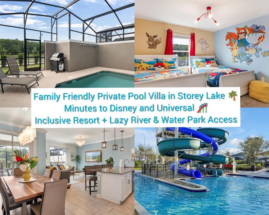 Storey Lake 4 Bedroom Lakeview Private Pool near Disney Universal SeaWorld Free Resort Access - B&B Kissimmee